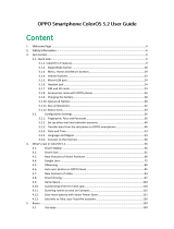 Oppo ColorOS 5.2 Owner's manual