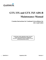 Garmin GTX™ 335 Owner's manual