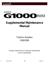Garmin G1000 NXi - Beechcraft Bonanza A36/G36 Operating instructions