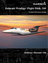 Garmin Embraer Prodigy 100 Reference guide
