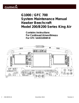 Garmin G1000 - Beechcraft King Air 200/B200 Owner's manual
