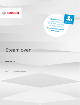 Bosch CDG634BS1B/49 User manual