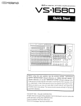 Roland VS-1680 Owner's manual