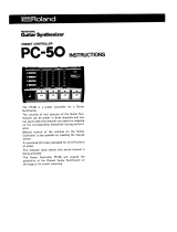 Roland PC-50 Owner's manual