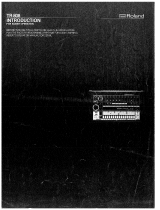 Roland 7X7-TR8 User manual