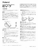 Roland EV-7 Owner's manual