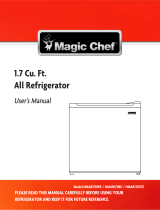 Magic Chef HMAR170BE Owner's manual