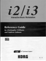 Korg i3(1993) Reference guide