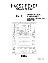 Korg KM-2 User manual