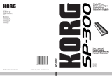 Korg SP-300 User manual