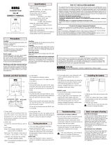 Korg CA-10 Owner's manual