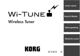 Korg Wi-Tune Owner's manual
