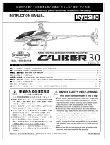 Kyosho CALIBER 30 User manual