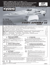 Kyosho TWIN STORM 800 VE Owner's manual