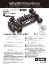 Kyosho No.30915-30916 FAZER VE (with KT-200) User manual