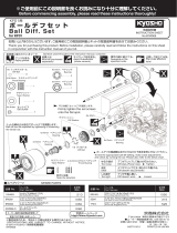 Kyosho KFW006 KF01 Ball Diff. Set User manual
