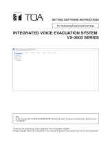 TOA VX-3008F T User manual
