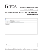TOA VX-3008F T User manual