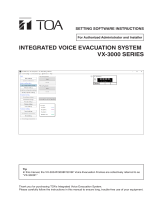 TOA VX-3008F User manual