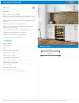 Sub-Zero UW-24/S Reference guide