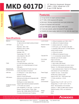 Acnodes MKD6017D Owner's manual