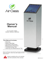 Air Oasis 1000G3 Owner's manual