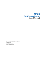ZTE MF23 User manual