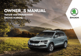SKODA Karoq NU 07-2018 Owner's manual
