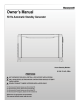 Generac 8 kVA G0062780 User manual