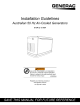Generac 8 kVA G0070471 User manual