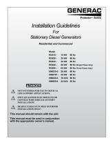 Generac 30kW RD03024ADAE User manual