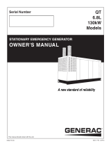 Generac 130kW QT13068AVSNR User manual
