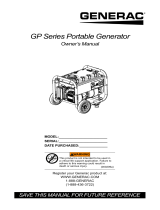 Generac GP3300 006432R0 User manual