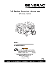 Generac GP6500 G0076720 User manual