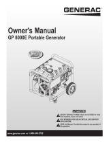 Generac GP8000E 006514R0 User manual
