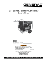 Generac GP15000E G0057342 User manual