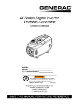 Generac iX1600 0057923 User manual