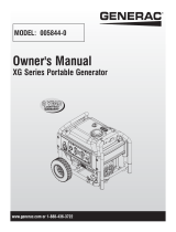 Generac XG4000 005844R0 User manual