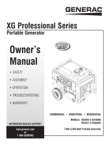 Generac XG7000E 0058450 User manual
