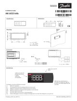 Danfoss 084B4195 Installation guide