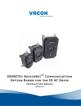 Vacon VACON X Series Installation guide