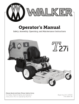 Walker T27i User manual