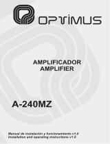 Optimus A-240KIT User manual