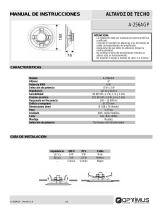 Optimus A-258AGP User manual