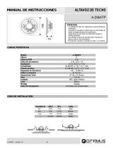 Optimus A-256ATP User manual