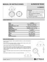 Optimus A-256MHQ User manual
