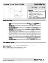 Optimus CAL-3150W User manual
