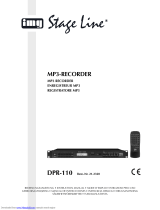 IMG Stage Line DPR 110 User manual