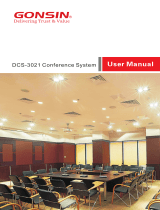 GONSIN DCS-3021 User manual