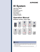 Aiphone IX-DVF-L User manual